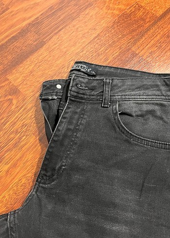 Siyah Slim Fit Erkek Denim Pantolon - Görsel 2