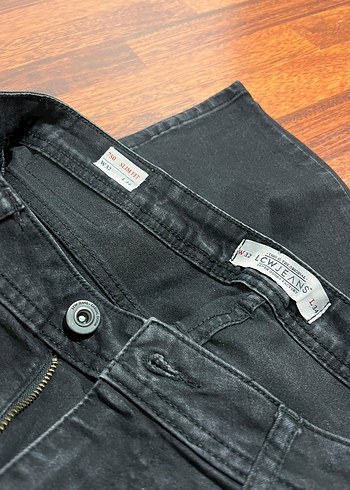 Erkek Siyah Slim Fit Denim Pantolon - Görsel 2