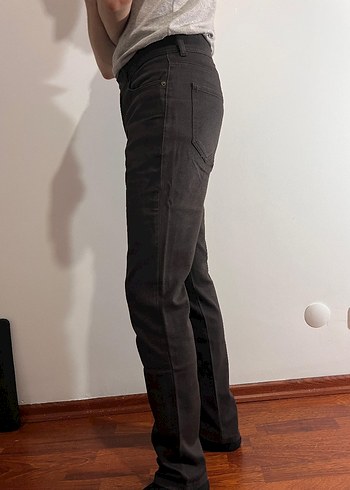 Kahverengi Erkek Denim Pantolon - Görsel 4