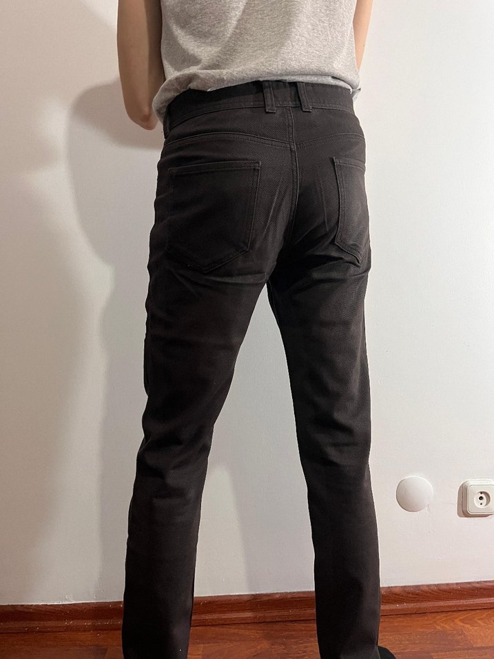 Kahverengi Erkek Denim Pantolon - Görsel 3