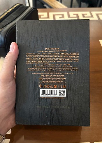 Swiss Arabian Incense 01 Erkek Parfümü - Görsel 5