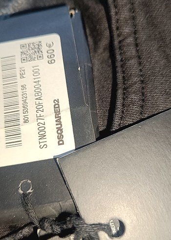 Sıfır Orijinal DSQUARED2 pantolon  Milano geçk fiyat669 - Görsel 9