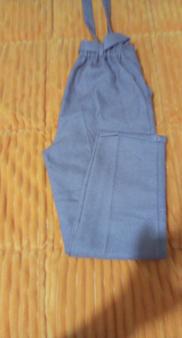 Kadın Pilili Kumaş Pantolon - Görsel 2