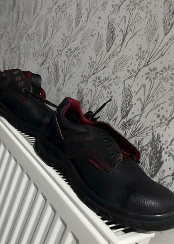 Erkek Siyah Rock Punk Bağcıklı Ayakkabı - Görsel 3