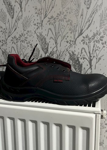 Erkek Siyah Rock Punk Bağcıklı Ayakkabı - Görsel 2