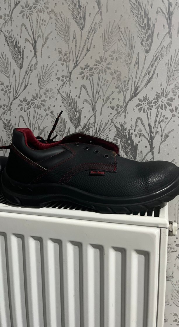 Erkek Siyah Rock Punk Bağcıklı Ayakkabı - Görsel 2