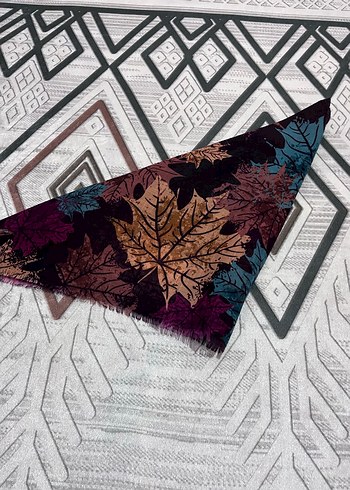 Bohem Çok Renkli Kadın Şal - Görsel 2