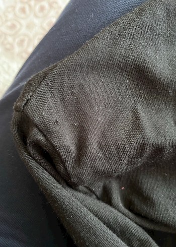 Siyah Kapüşonlu Fermuarlı Rahat Uzun Tulum Ceket - Görsel 6