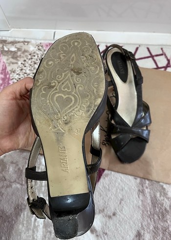 Kahverengi Kadın Sandelet - Görsel 2