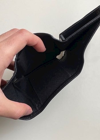 Siyah Erkek Minimalist Cüzdan - Görsel 4