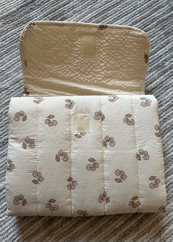 Nakışlı Bej Bebek alt açma örtüsü - Görsel 2