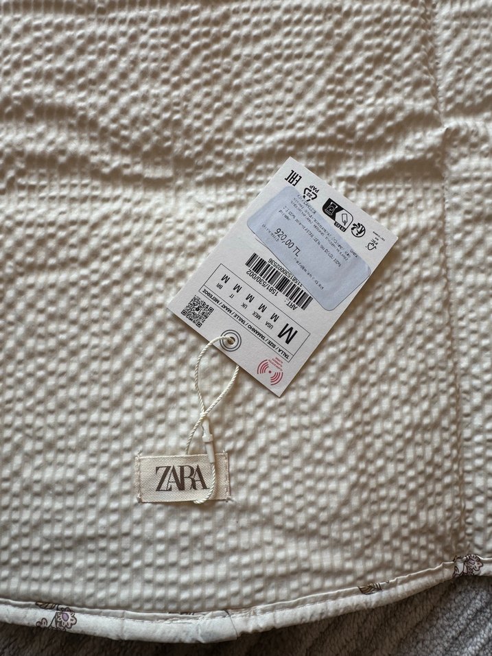 Nakışlı Bej Bebek alt açma örtüsü - Görsel 3