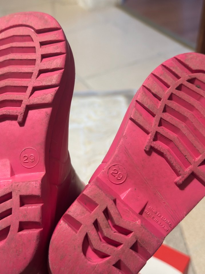 Pembe Tokalı Kız Çocuk Igor Yağmur Çizmesi - Görsel 4