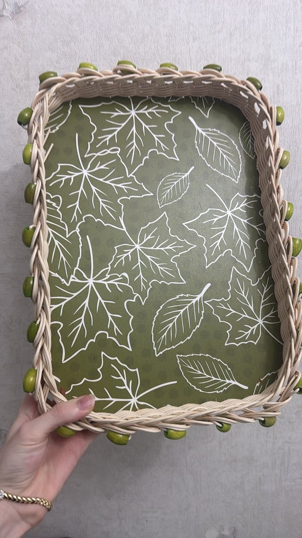 El Yapımı Hasır Sepet ve Saklama Kutusu - Görsel 2