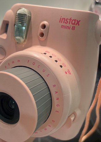 Pembe Instax Mini 8 Film Kamera - Görsel 2