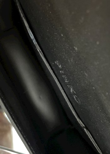 Zincir Detaylı Siyah Deri Pinko Çanta - Görsel 5