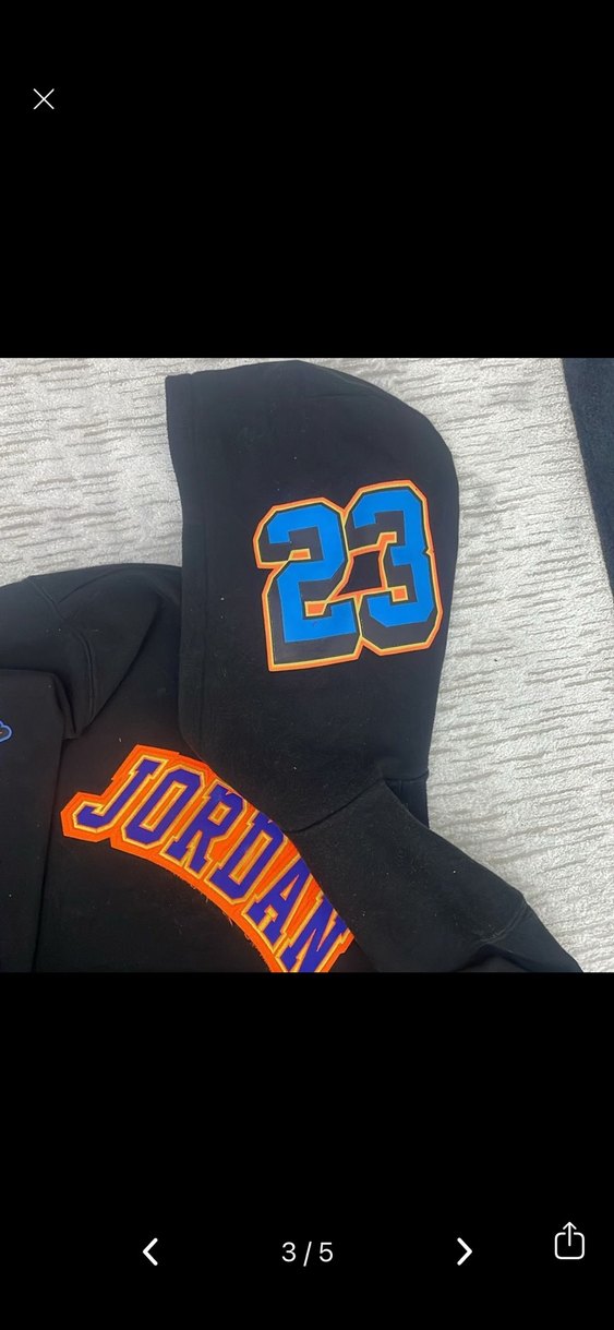 Jordan Nakışlı Siyah Erkek Çocuk Eşofman Takımı 13/14 Yaş - Görsel 3