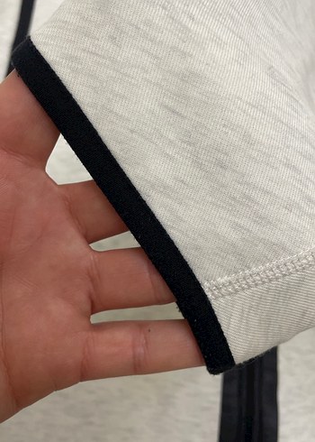 Gri Fermuarlı Nİke Sweatshirt - Görsel 6