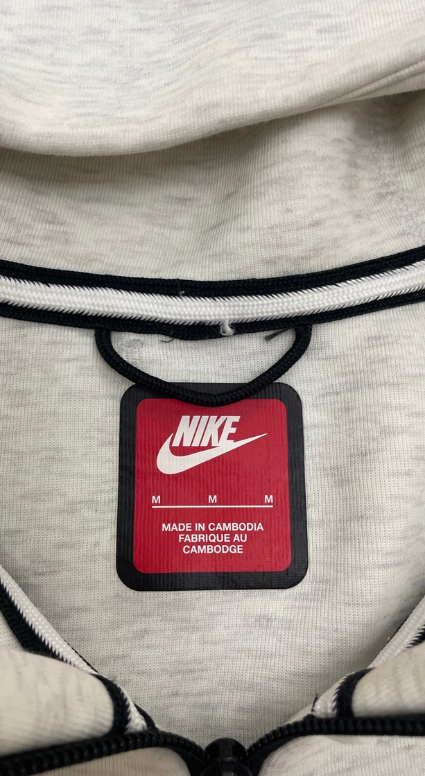 Gri Fermuarlı Nİke Sweatshirt - Görsel 2