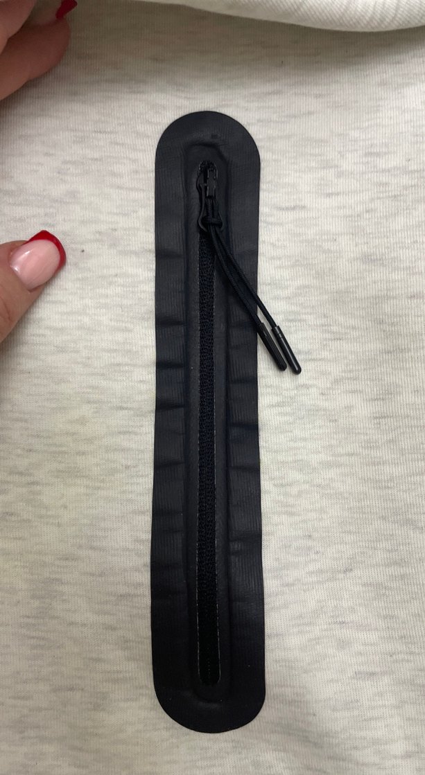 Gri Fermuarlı Nİke Sweatshirt - Görsel 5