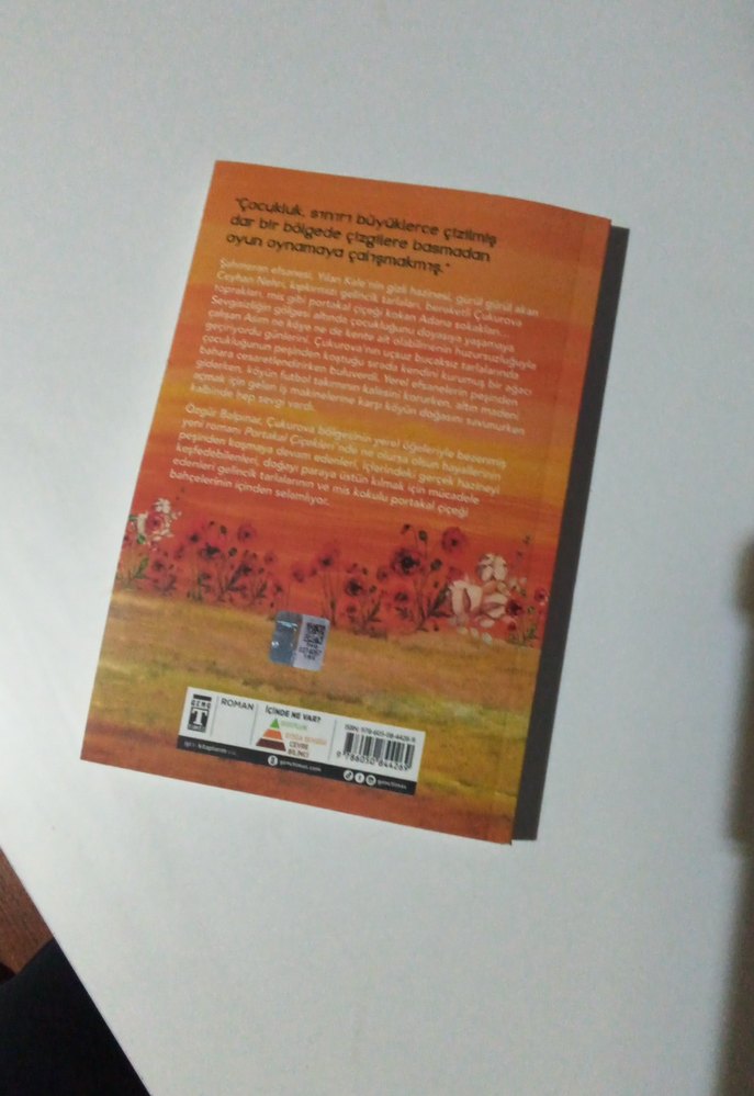 Portakal Çiçekleri Romanı - Görsel 2