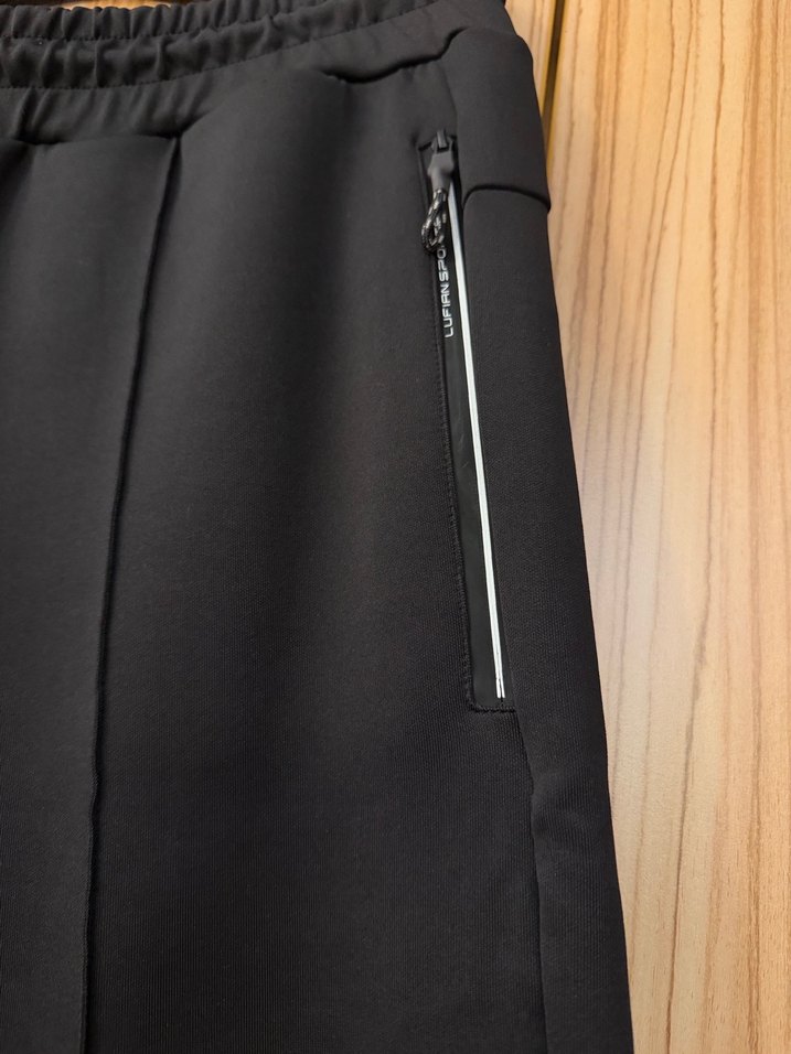 Siyah Fermuarlı Erkek  Eşofman - Görsel 4