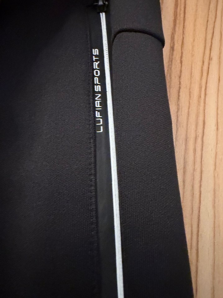 Siyah Fermuarlı Erkek  Eşofman - Görsel 5