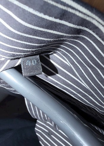 Siyah Çizgili Erkek Uzun Kollu Gömlek - Görsel 7