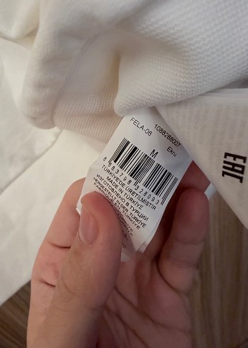 Erkek Beyaz Kapüşonlu Fermuarlı Sweatshirt - Görsel 8