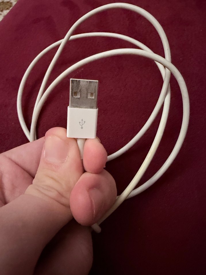 USB Telefon Şarj Kablosu Apple - Görsel 2
