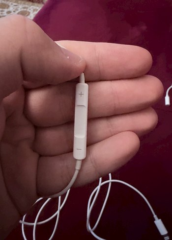 Beyaz Kablolu Kulaklık - Görsel 12