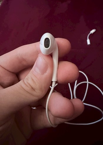 Beyaz Kablolu Kulaklık - Görsel 8