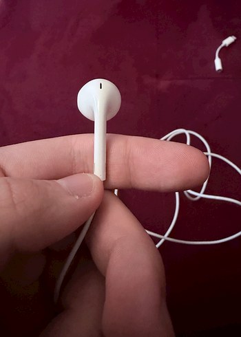 Beyaz Kablolu Kulaklık - Görsel 10