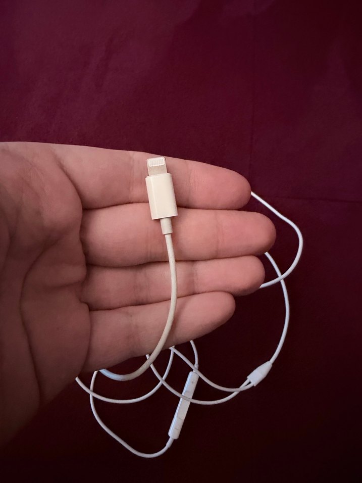 Beyaz Kablolu Kulaklık - Görsel 2