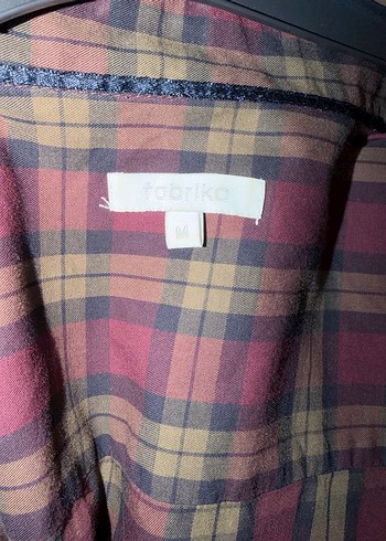 Erkek Bordo Kareli Uzun Kollu Gömlek - Görsel 9