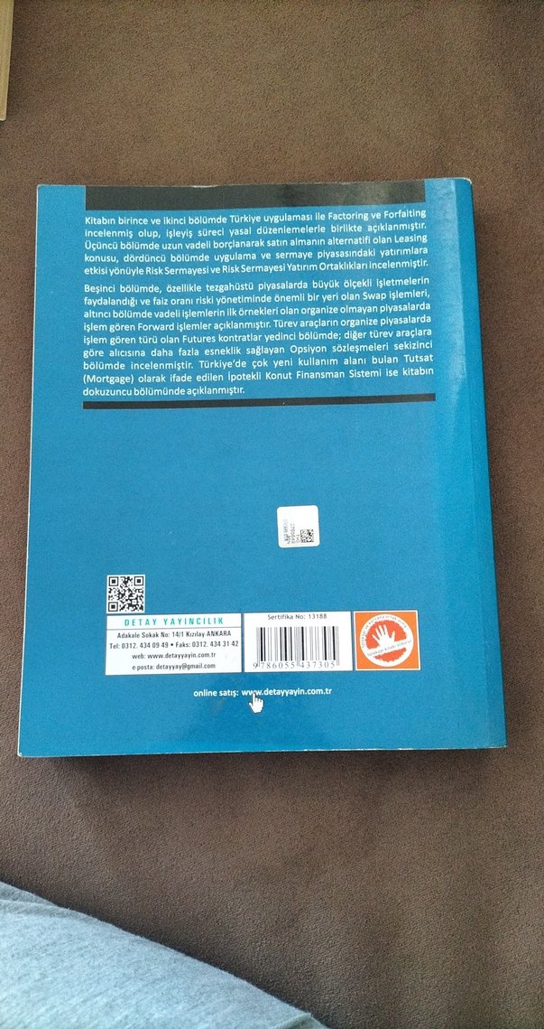 Finansal Teknikler ve Türev Araçlar Kitabı - Görsel 2