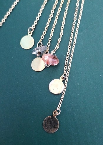 Mor Zincir Detaylı Bohem Kadın Küpesi - Görsel 2