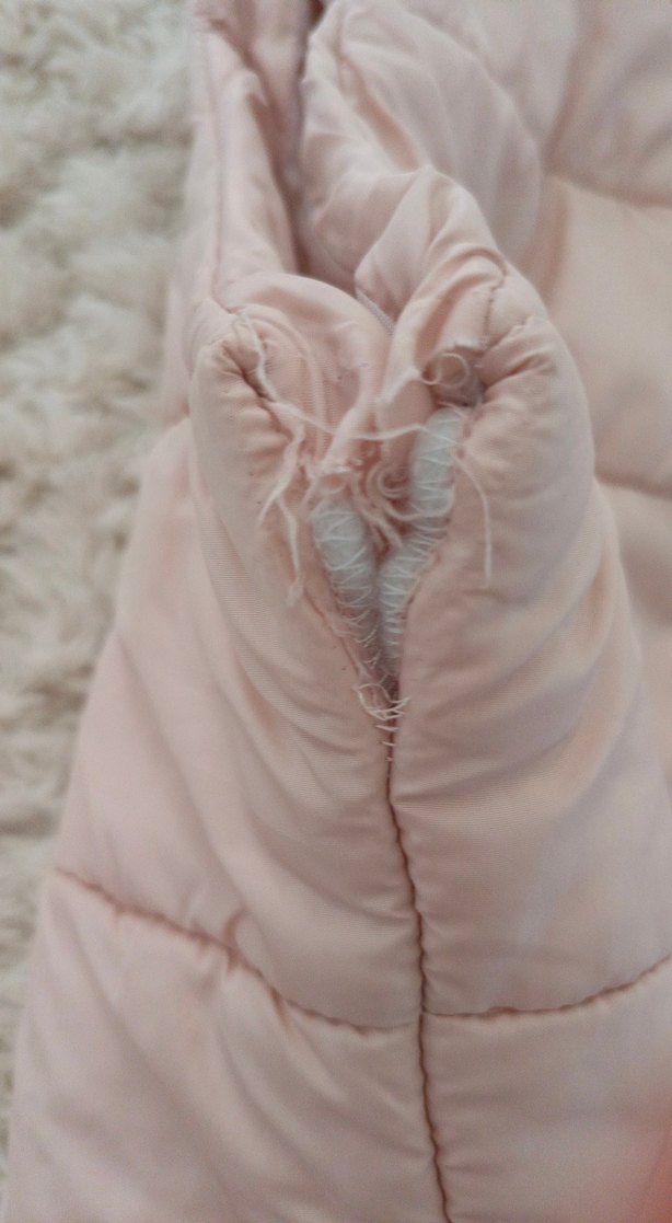 Kız Çocuk Pembe Kapüşonlu Yelek - Görsel 3