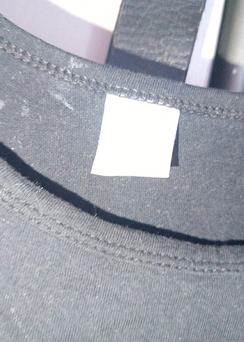 Siyah Gri Desenli  Kollu Kadın Elbise - Görsel 5