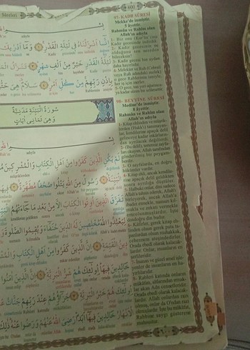 Arapça Dini Kitap kuranı kerim - Görsel 5