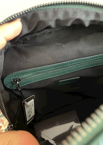 Vakko Yeşil Monogram Sırt Çantası - Görsel 6