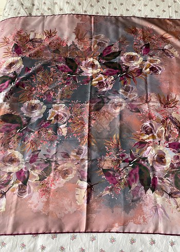 Kayra Kadın Twill İpek Eşarp - Görsel 4