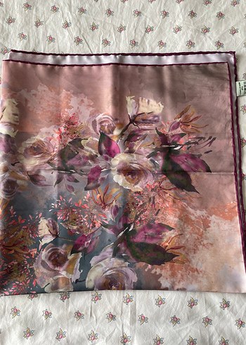 Kayra Kadın Twill İpek Eşarp - Görsel 3