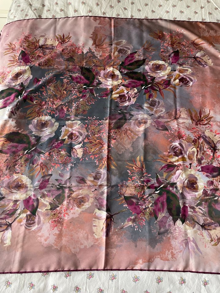 Kayra Kadın Twill İpek Eşarp - Görsel 4