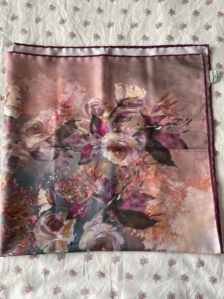 Kayra Kadın Twill İpek Eşarp - Görsel 3