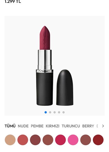 MAC Macximal Silky Matte Lipstick-Captive Audience - Görsel 2