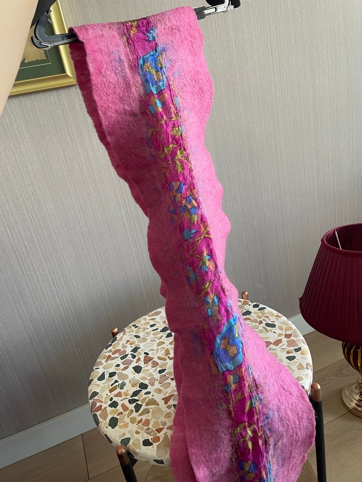 Özel Tasarım Keçe Atkı - Görsel 3