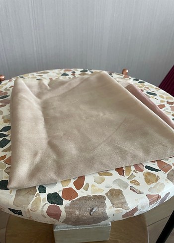 Bej Pembe Degrade Şal - Görsel 2