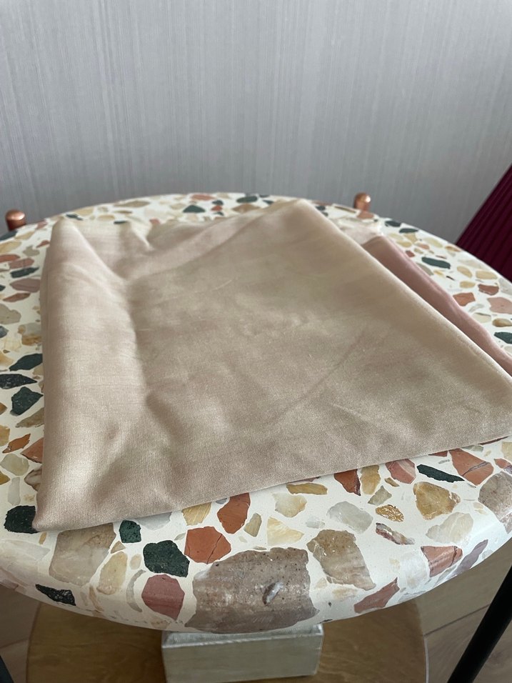 Bej Pembe Degrade Şal - Görsel 2