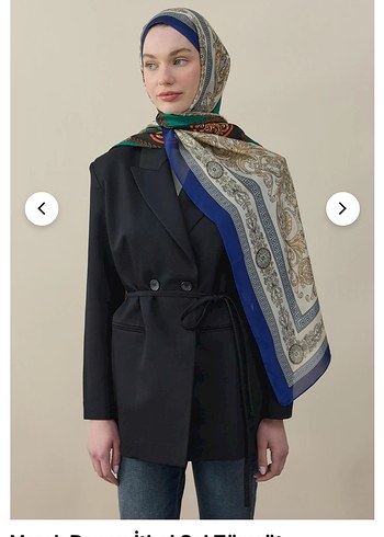 Diorel Barok Desen Şal - Görsel 5